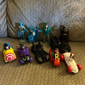 Superhero Action Figure and Vehicle Set